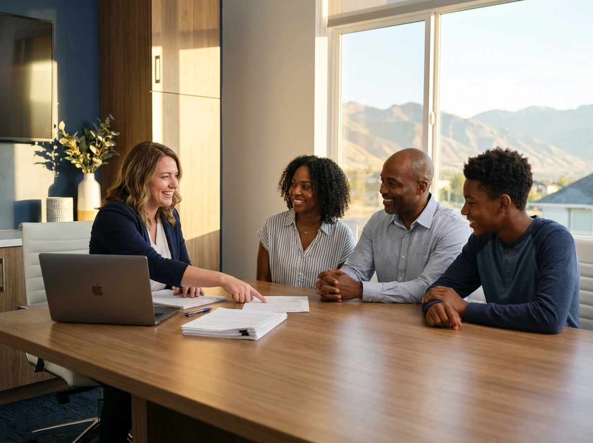 Mortgage consultation with a Utah loan officer